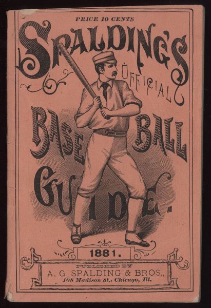 MAG 1881 Spalding's Base Ball Guide